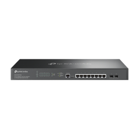 Switch 8 porturi PoE RJ45 2.5G, 2 x SFP+ 10G, L2 Management, 1U - TP-Link Omada SG3210XHP-M2 TP-LINK - 1